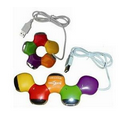 Multi Color Fold Up USB Hub - 4 Port (8.66"x7.48"x6.69")